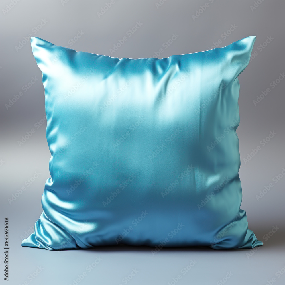 blue pillow  object  Thai art  silk pillow
