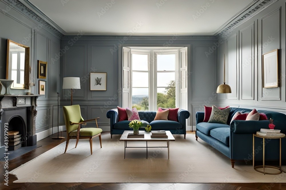 Fototapeta premium modern living room