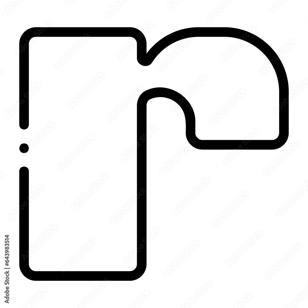 letter r icon letter r icon