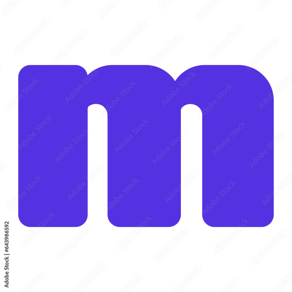letter m icon letter m icon