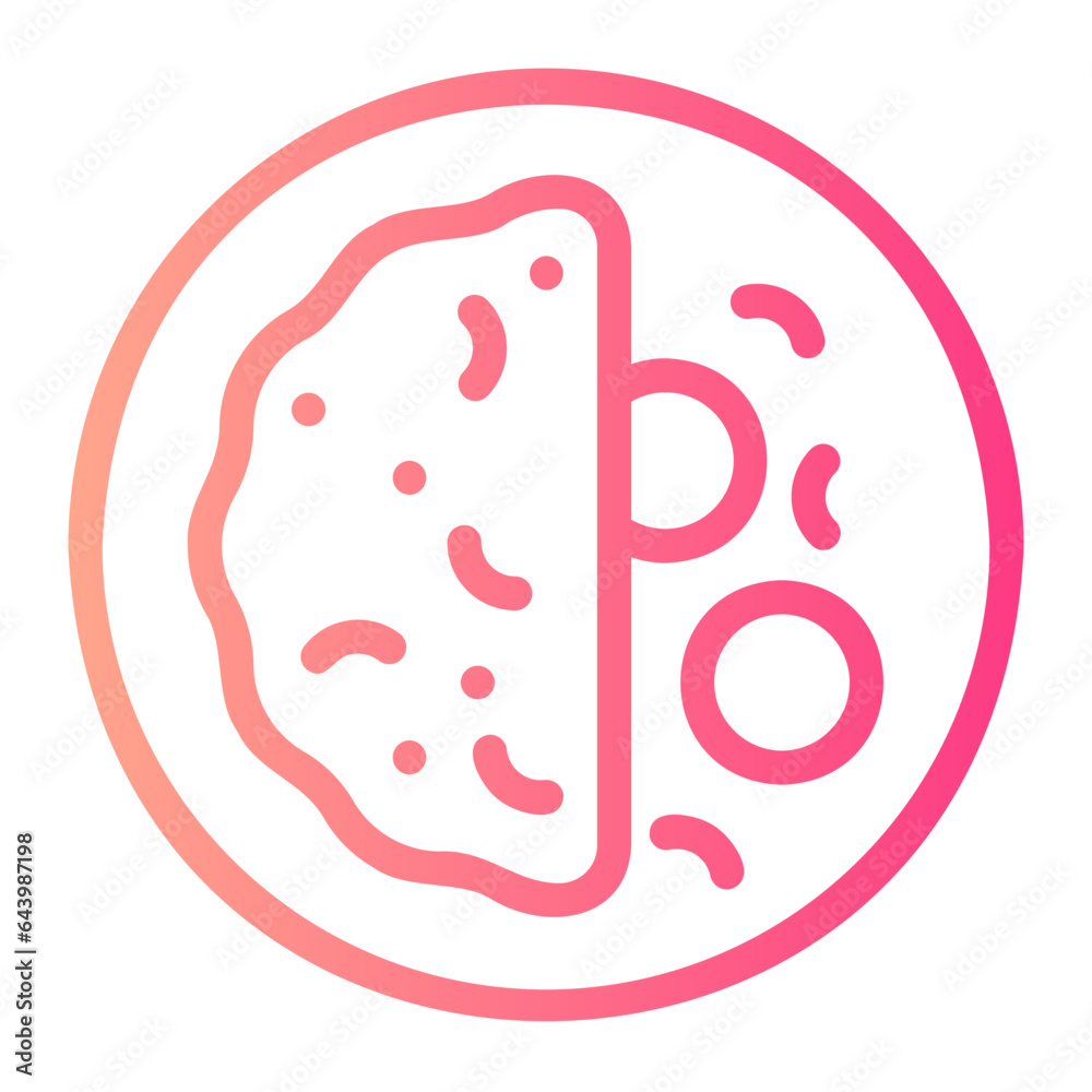 omelette gradient icon