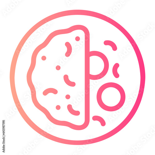 omelette gradient icon