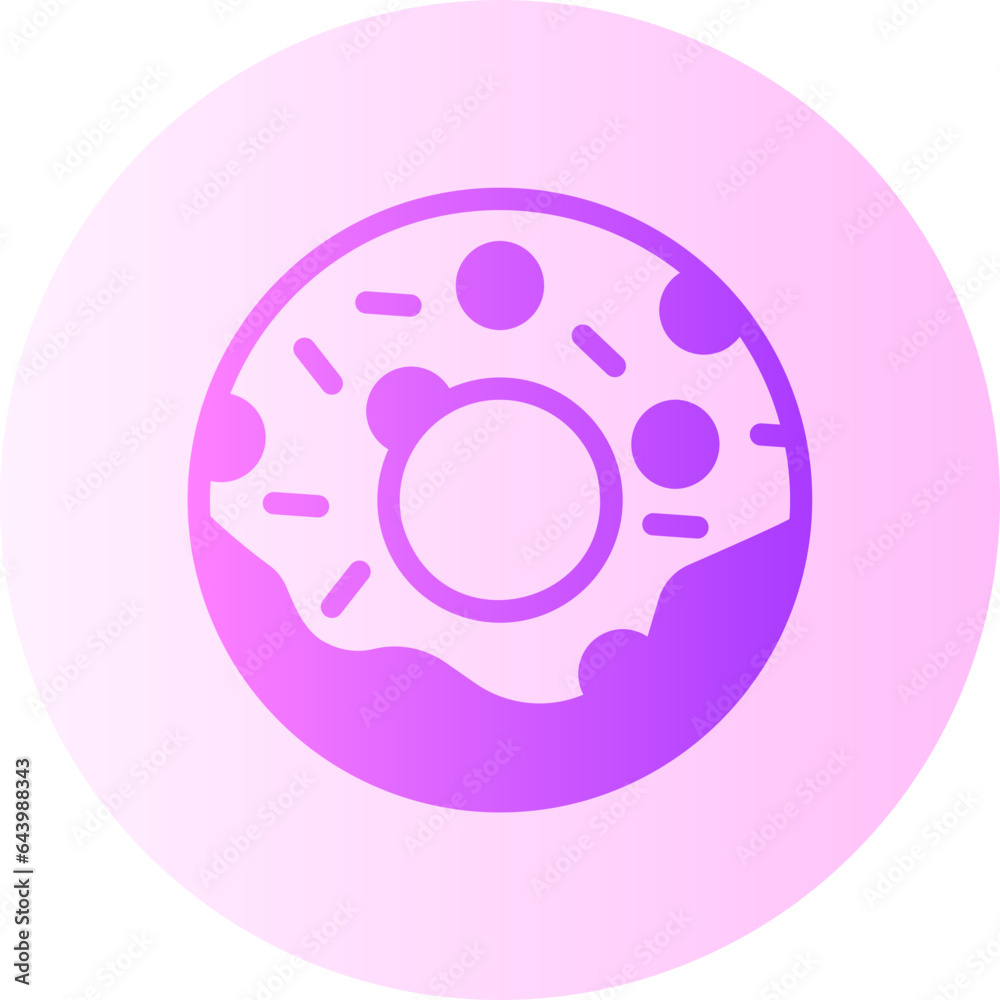 donut gradient icon donut gradient icon
