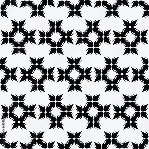 Beetle seamless pattern 