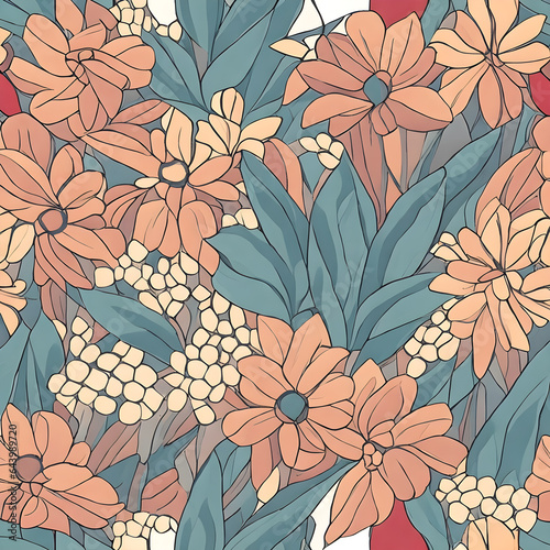 seamless floral pattern