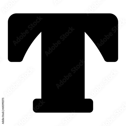 letter t icon