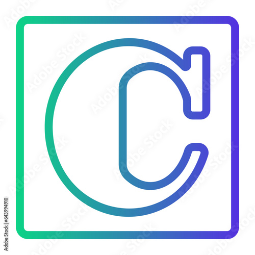 Wallpaper Mural letter c icon Torontodigital.ca