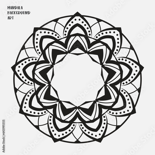 Vector luxury ornamental abstract ramadan mandala pattern indian motif diwali rangoli indian puja alpona