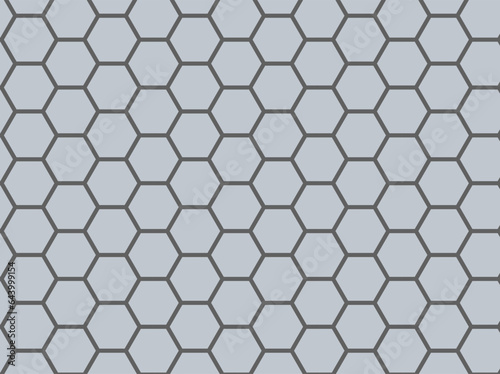 Wallpaper and plaster for wall decor. Honeycombs texture pattern,.