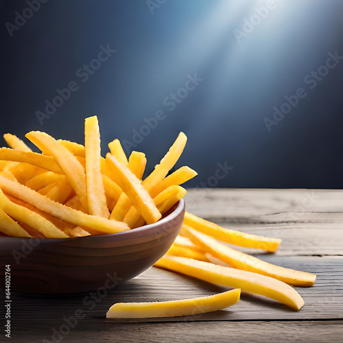 Deliciously crisp and golden french fries with a mouthwatering aroma.