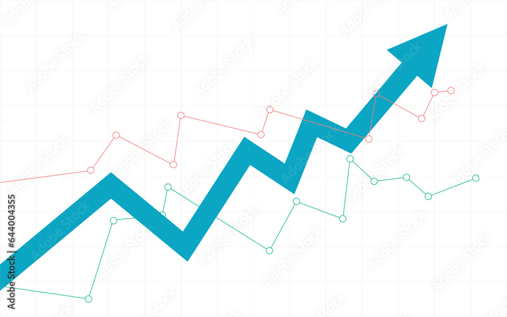 rising up stock market red arrow graph diagram financial business profit progress economic boom chart rising up stock market red arrow graph diagram financial business profit progress economic boom chart