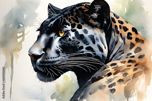 a Majestic Black Jaguar The Elegance of the Night