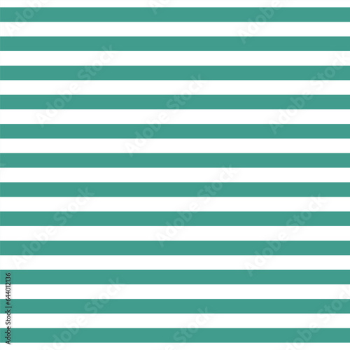 Seamless pattern with green and white horizontal stripes