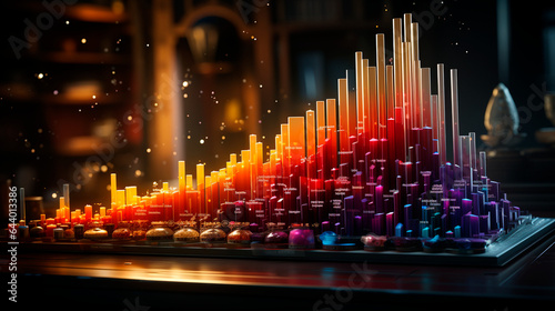 Statistical Data Representation: Histogram for Frequency Analysis. Generative AI.