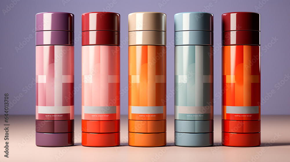 Cosmetic Products Display: Visual Delight. Generative AI. Cosmetic Products Display: Visual Delight. Generative AI.