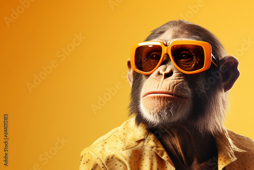 Animal portrait monkey ape primate