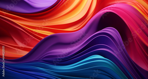 Background visual illustration of abstract materials, for design, colorful, Generated by AI