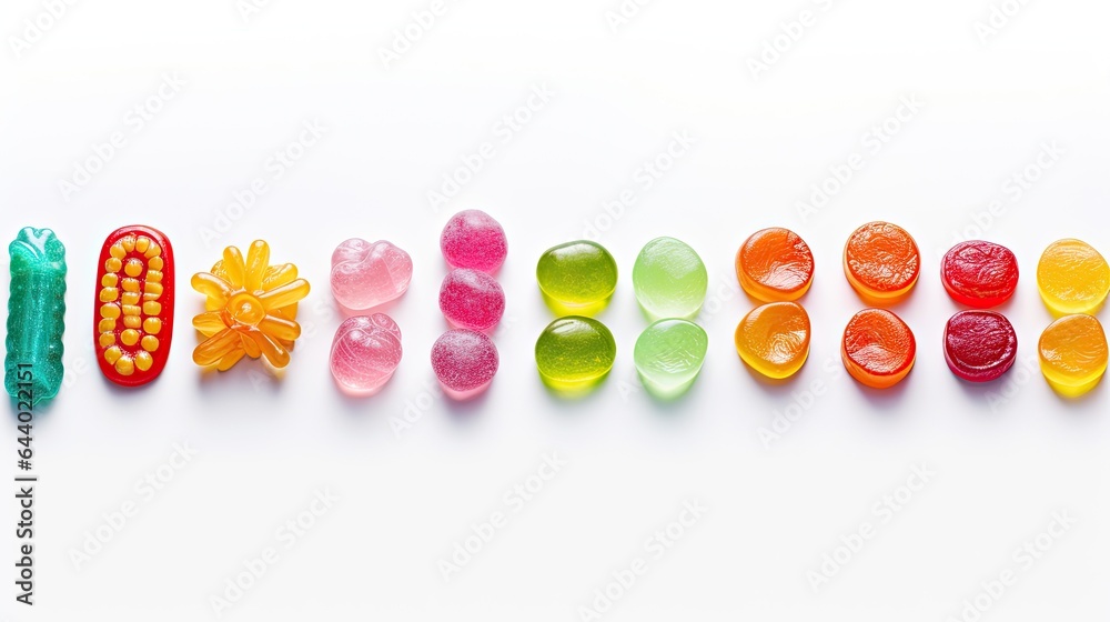 Image of candies in group. Image of candies in group.