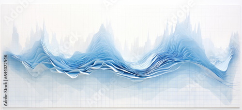 Graphic background for something related to oceanography, glaciology or Marine Observation Systems