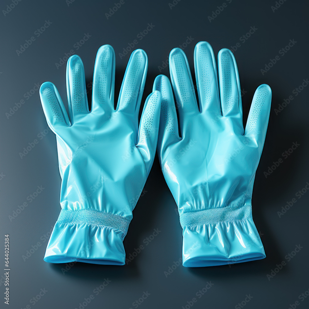 latex gloves on a blue table
latex gloves on a blue table