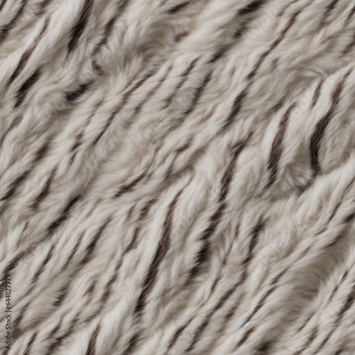 White tiger fur, white tiger skin, repeating fur pattern