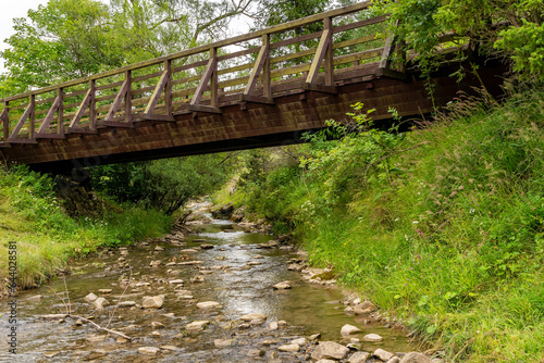 Nature reserve  Biala Woda  in Jaworki  Poland 