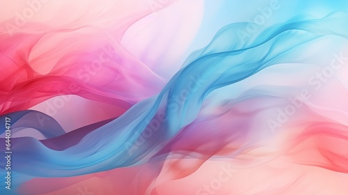 Abstract colorful smoke background. Pastel smoke like paint color shapes. Colorful twisted shapes in motion.