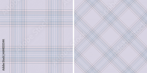 Bild auf Leinwand Fabric vector pattern of texture plaid seamless with a textile check background tartan
