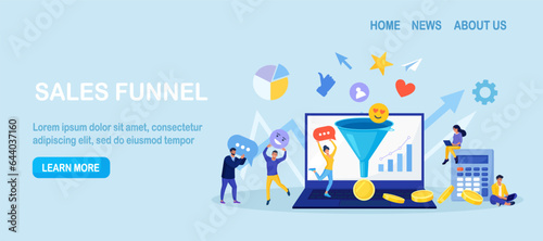 Sales funnel analysis. Digital marketing. Strategy, conversion rate optimization. Lead generation. Social media, SMM to attract buyers. Communication for attracting new customers and making profit