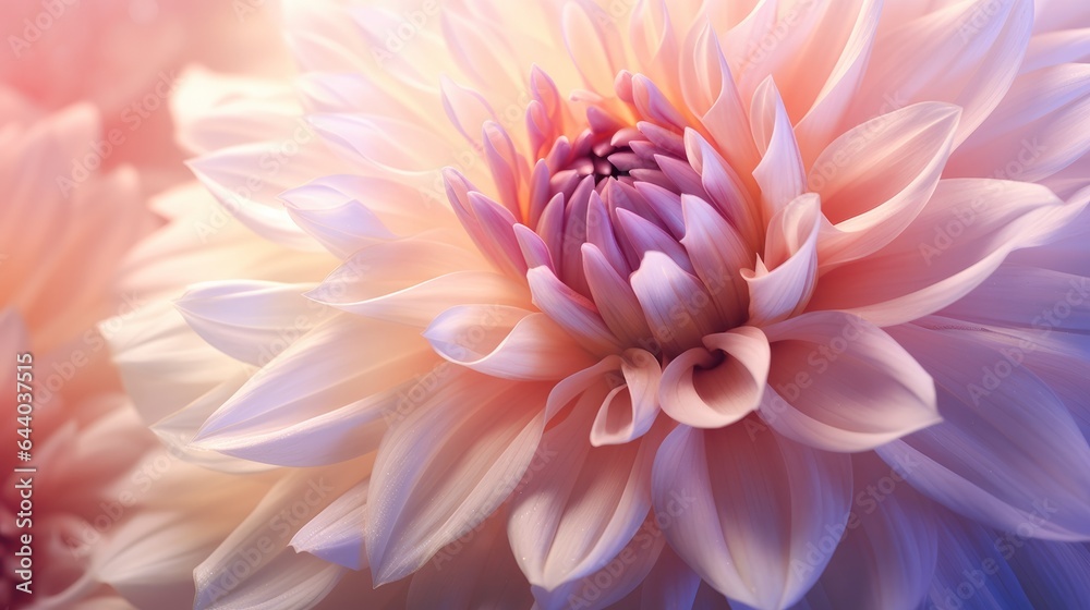 A close up of a pink and white flower A close up of a pink and white flower