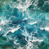 Seamless seawater texture with foam