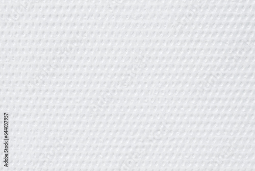 A sheet of clean white tissue paper as background 