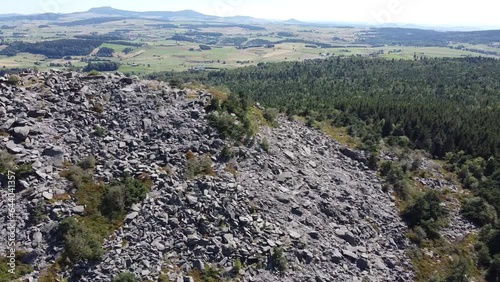 Lizieux,  Le Mezenc, Suc D'Apchon, Le Chambon sur Lignon, Mazet Saint Voy, Haute-Loire, Auvergne Rhône Alpes, France, Europe, Massif Central  photo
