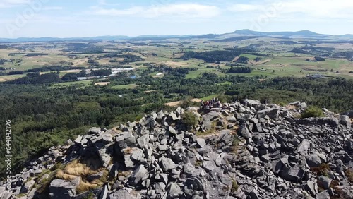 Lizieux,  Le Mezenc, Suc D'Apchon, Le Chambon sur Lignon, Mazet Saint Voy, Haute-Loire, Auvergne Rhône Alpes, France, Europe, Massif Central  photo
