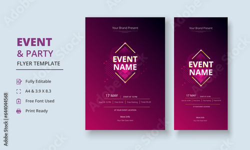 Multipurpose Event Flyer, Multipurpose Party Flyer, Event Roll Up Banner, Event poster, Event Poster, Tournament Flyer, Concert poster, Festival banner, Auction banner, DL Flyer, Banner Poster