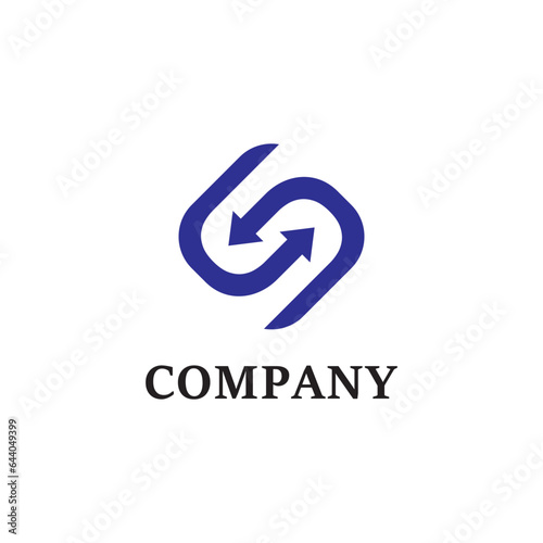 Aero Letter S Logo, design, brand identity, icon, trademark, company logo, monogram editable