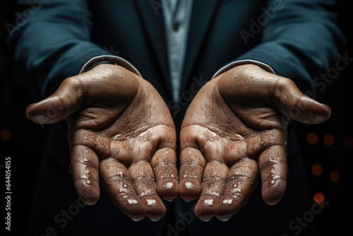 From Calculations to Connection: The Multifaceted Roles of Businessman Hands in Industry