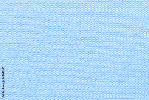 Light blue boucle cotton fabric texture as background