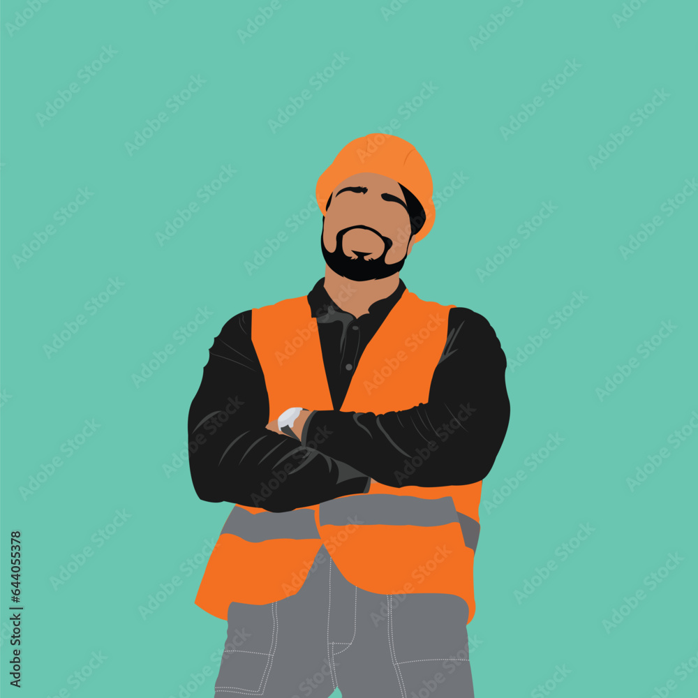Illustration of Engineer Illustration of Engineer
