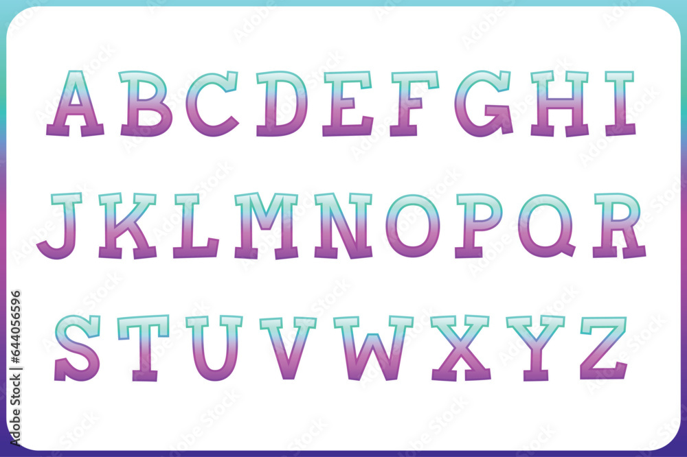 Versatile Collection of Futurism Alphabet Letters for Various Uses ...
