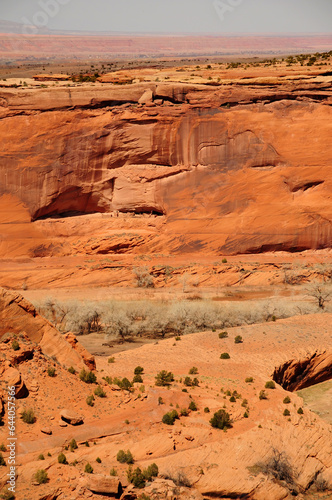 Surrounding Hills and Valley Canyon De Chelly Arizona