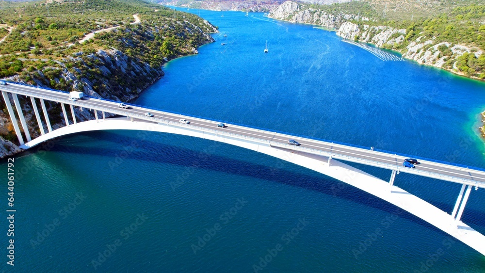 Kura bridge Sibenik - croatia 
