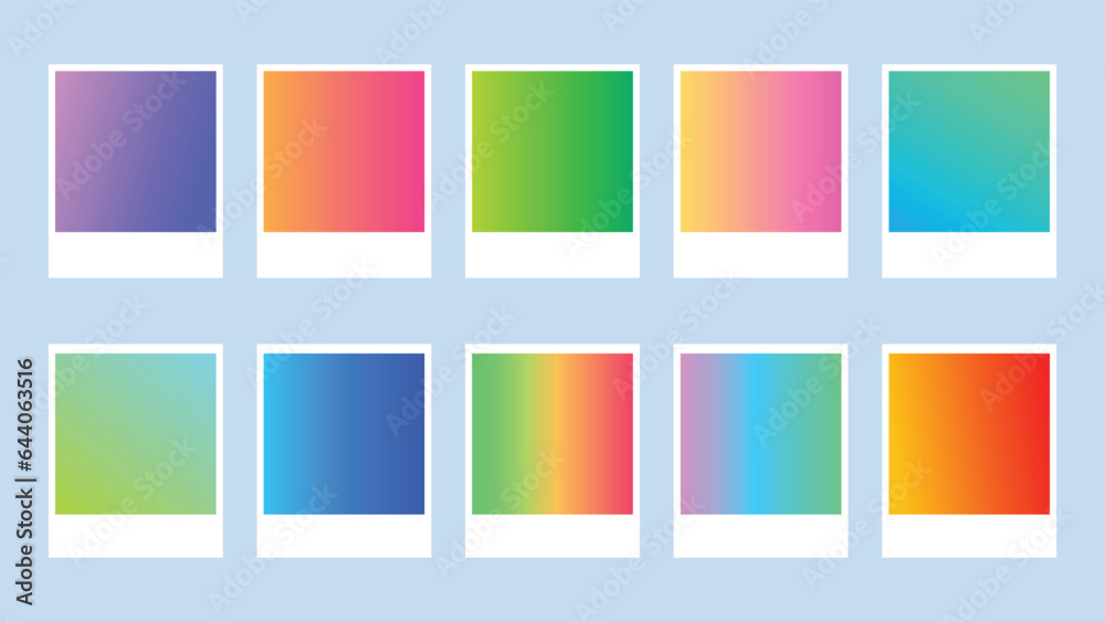 vector illustration of color Palette