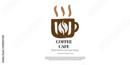 coffee shop logo design for cafe owner and coffee shop 