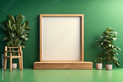 room with a frame