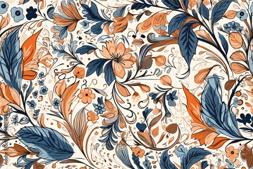 Vector watercolor floral pattern - pink blush flowers elements, green leaves branches on dark for wrappers, wallpapers, postcards, greeting cards, wedding invites, romantic events.