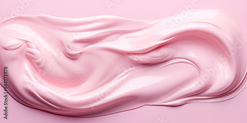 Abstract cream wallpaper. Creative cosmetics banner.Created with AI tools