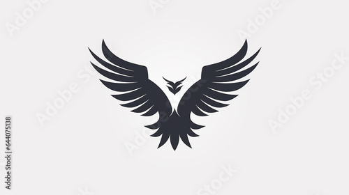 águia icone logo , simbolo de agilidade e poder 