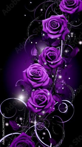 Purple background wallpaper for phone