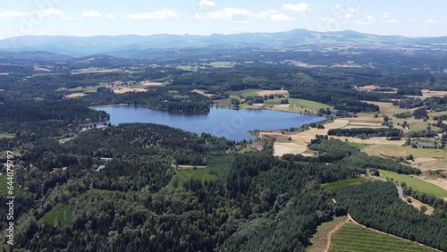 Lac De Devesset, Ardèche, Auvergne Rhône Alpes, France, Europe, 